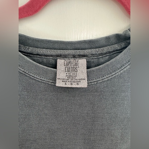 Men's Gray Comfort Colors Crewneck Sweater - Picture 3 of 3